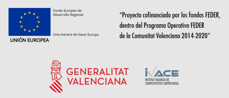 Proyecto apoyado por el IVACE y el Fondo Europeo de Desarrollo Regional